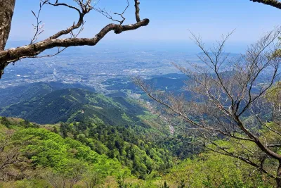 Landscape from the top of Mount Ooyama