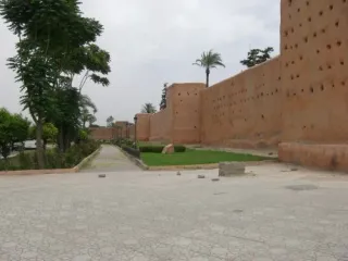 Les murailles de Marrakech