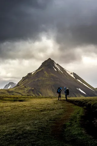 Orage en montagne