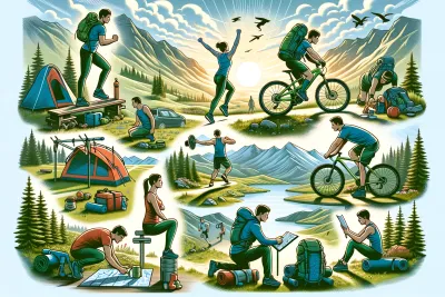 Activités nécessaires pour préparer une rando